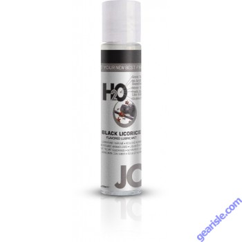 Jo H2O Black Licorice Flavered Lubricant 1 fl.oz/ 30ml Travel Size