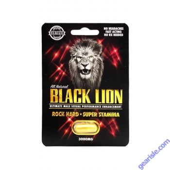 Black Lion Super Stamina 3000mg Pill No Headache