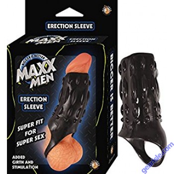 Erection Penis Sleeve Black Maxx Men