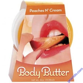 Body Butter Peaches N Cream 4 Oz Body is a Sweet Wonderful Thing Taste