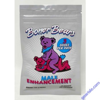 Boner Bears Gummy Male Sexual Dietary Supplement 