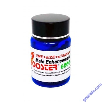 Booster 3000 capsules Male Enhancement 6 Pills Bottle