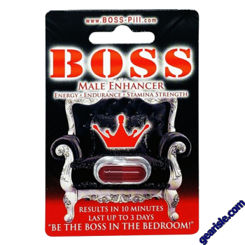 Boss Male Energizer Sexual Enhancement Pill