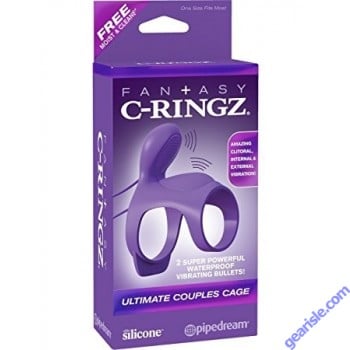 Silicone Ultimate Couples Cage Vibrating Fantasy C-Ringz