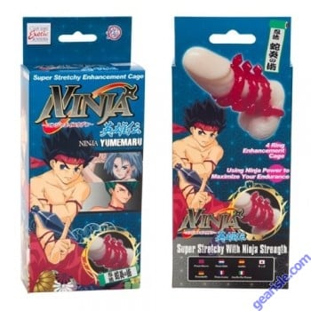 Diamond Cock Cage Red Ninja Yumemaru 