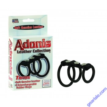 Triton Rubber Rings Adonis Leather Collection