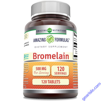 Bromelain 500mg 120 Tablets Digestion Support 