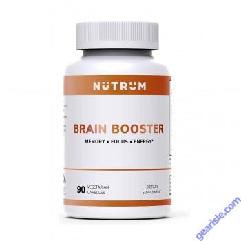 Bottle of Brain Booster Supplement