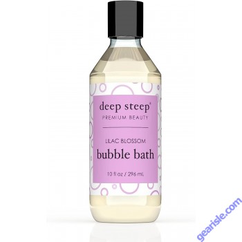 Premium Beauty Lilac Blossom Vegan Bubble Bath 10 Oz Deep Steep