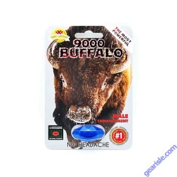 Buffalo 9000 Male Enhancement pill 7 Days Action