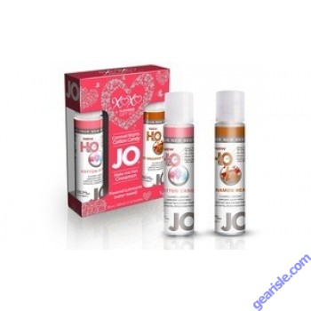 Jo XOXO's Lube Gift Set (Cotton Candy & Candied Cinnamon)