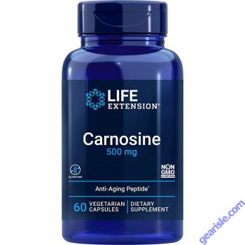 Life Extension Carnosine 500mg front