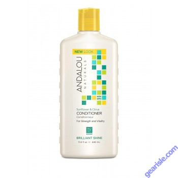 Sunflower and Citrus Brilliant Shine Conditioner 11.5oz Andalou Naturals