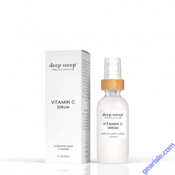 Fragrance Free Vitamin C Serum 1 Oz Vegan Deep