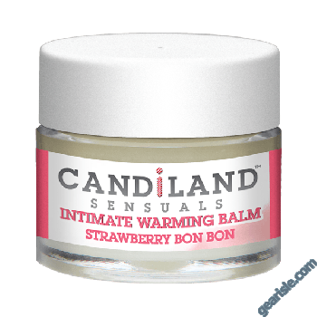 Candiland Sensual Intimate Warming Balm Strawberry Bon Bon