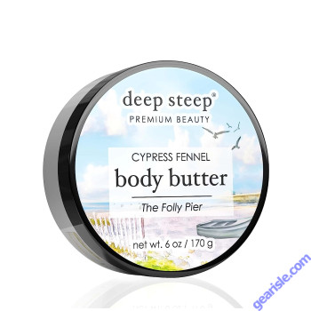 Cypress Fennel Body Butter The Folly Pier 6 Oz Deep Steep Premium