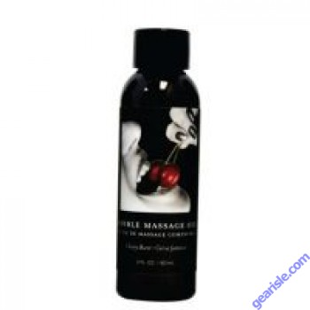 Massage Oil Cherry Burst Edible 2 oz