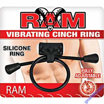 Vibrating Cinch Silicone Ring RAM