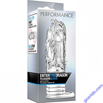 Performance Enter The Dragon Sleeve Clear Blush Novelties