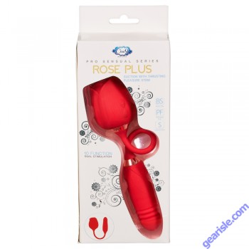 Cloud 9 Health & Wellness Rose Plus W/ Thrusting Pleasure Stem Box Display