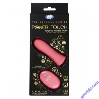 Cloud 9 Pro Sensual Power Touch Bullet W/ Remote Control Pink