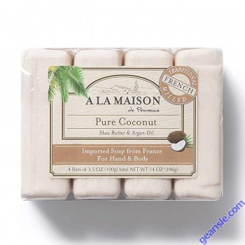 A La Maison Coconut Moisturizing Soap Bar
