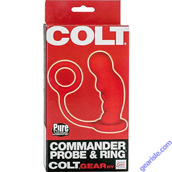 Commander Probe and Ring Colt Red (Dildo)
