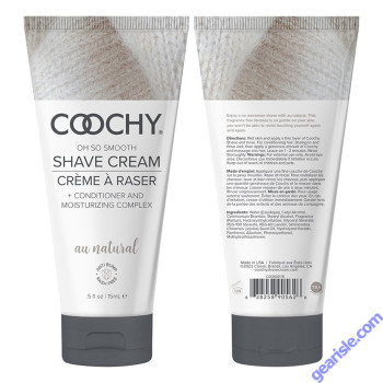 Coochy Shave Cream-Au Natural 0.5 fl oz