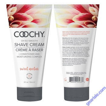Coochy Sweet Nectar Shave Cream Travel Size 0.5 fl oz