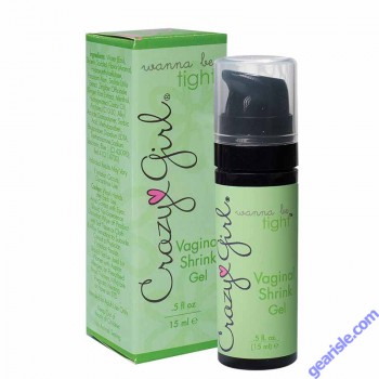 Crazy Girl Vaginal Shrink Gel Classic Erotica Wanna Be Tight 0.5 oz Boxed by Classic Erotica