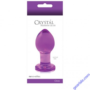 Nsnovelties Crystal Premium Glass Plug