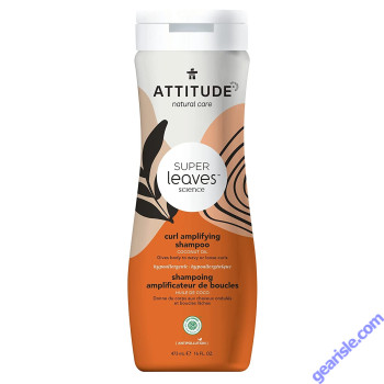 Attitude Super Leaves Curl Amplifying Shampoo Coconut Oil 16 Oz
