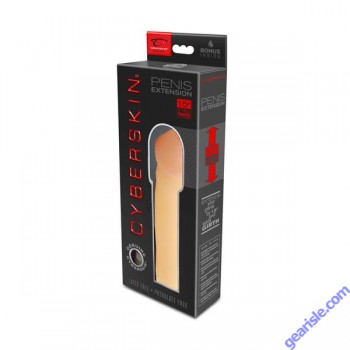 CyberSkin 1.5 Xtra Thick Penis Extension Light Color