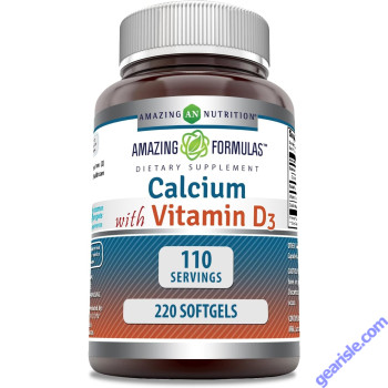 Calcium Vitamin D3 Supplement 220 Softgels