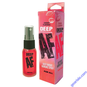 Deep AF Numbing Throat Spray-Cherry