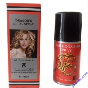 Dragon's Delay Spray for Men With Extra Vitamin E