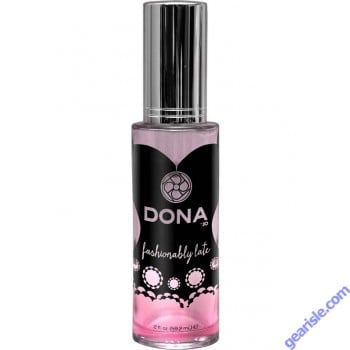 Dona Pheromone Infused Perfume Fashionably Late 2 oz