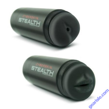 CyberSkin Stealth Double Stroker Mouth and Anal