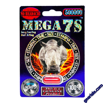 Dr Rhino Mega 7S 500000 Male Sexual Enhancement Red Pills