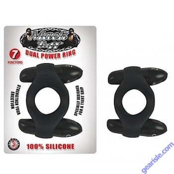 Dual Power Ring 7 Functions Silicone Mack Tuff