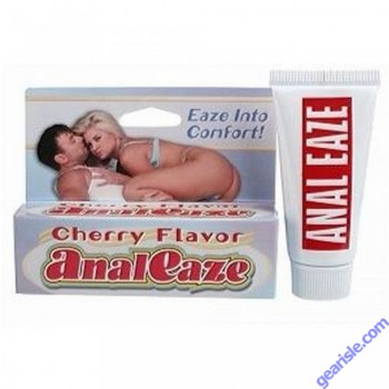 Anal Eaze Cherry Flavor Anal Sex Lubricant .5 oz (14ml) Tube