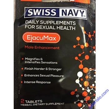 EjacuMax Male Enhancement 2 Tablets Swiss Navy