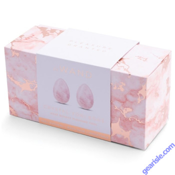 Le Wand Crystal Yoni Eggs Rose Quartz box