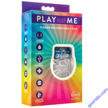 Blush Play With Me Pleaser Rechargeable box