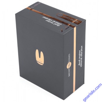 Secret Kisses Dual Motor Clitoral Vibrator Grey box