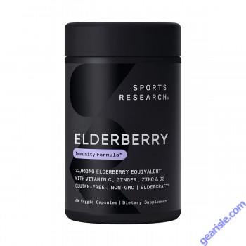 Elderberry + D3 with Zinc capsules