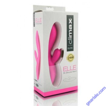 ELLE 9x Silicone Wand Vibe Pink Climax