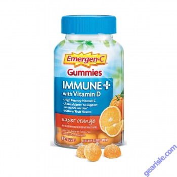 Emergen-C Immune+ Gummies 45ct Bottle