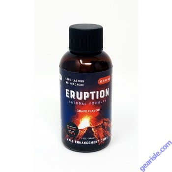 Eruption 35000mg Male Enhancement Grape Flavor Drink 2 Fl Oz