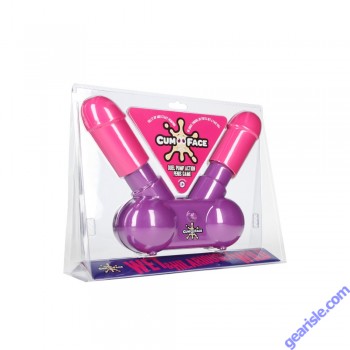 Cum Face Duel Pump Action Penis Adult Game Shots Toys box